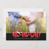 ホーおもしろいホーああクリスマスを待っている シーズンカード (正面)