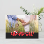 ホーおもしろいホーああクリスマスを待っている シーズンカード (スタンド正面)