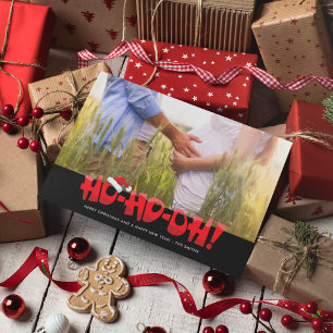 ホーおもしろいホーああクリスマスを待っている シーズンカード
