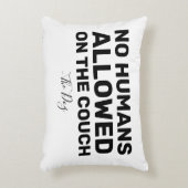 ホーおもしろいマンズドッグソファ アクセントクッション (正面(垂直))