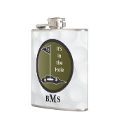 ホーおもしろいルの中のモノグラム フラスク (左)