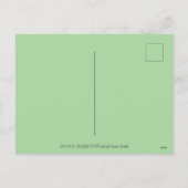 ホーお洒落ツN'ハートキュピッドフクロウバレンタイン シーズンポストカード (裏面)