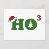 ホーかわいいメリークリスマス シーズンポストカード (正面)