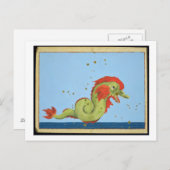 ホーによる「ウラノメトリア」から、魚座 ポストカード (正面/裏面)