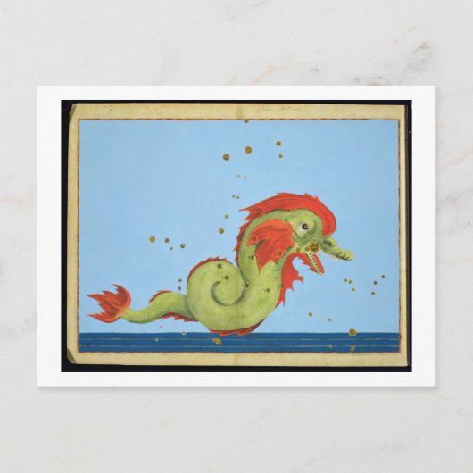 ホーによる「ウラノメトリア」から、魚座 ポストカード (正面)