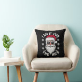 ホーのためにやってるんだゾ Funny Santa Ugly Christmas  クッション (椅子)
