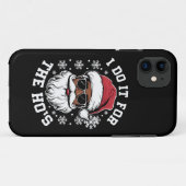 ホーのためにやるよ クリスマス アフリカ系サンタクロース Case-Mate iPhoneケース (裏面(横))