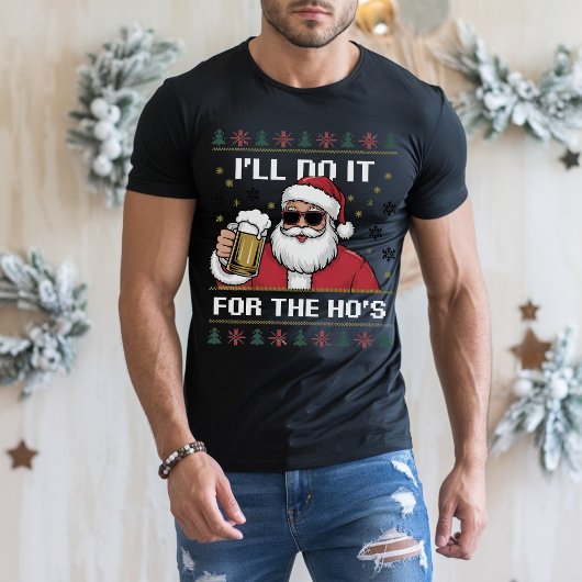 ホーの聖降誕祭のためにやろうおもしろい。 Tシャツ