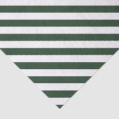 ホーエレガントター緑と白のパタストライプのーン 薄葉紙 (詳細)