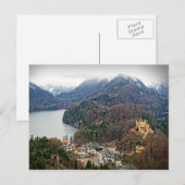 ホーエンシュヴァンガウ城 – シュヴァンガウ，ドイツポストカード ポストカード (正面/裏面)