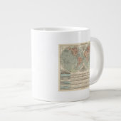 ホーエン·ウント·ティーフェン-ハイ·アンド·ローズ·アトラス·マップ ジャンボコーヒーマグカップ (正面右)