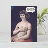 ホーカスタムル・セクシーの女絵画性の顔 招待状 (スタンド正面)