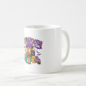 ホーカスポーカスの雌牛のハロウィン コーヒーマグカップ (正面右)