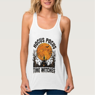 ホーカスポーカスの魔法使い ヴィンテージ ハロウィンTシャツ D タンクトップ