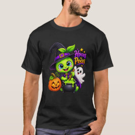 ホーカスポーカス かわいいハロウィン魔女Tシャツ Tシャツ