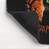 ホーカスポーカス キャトーカス ハロウィン 黒猫好き 男性 マウスパッド (コーナー)