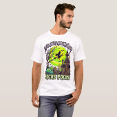 ホーカスポーカス ハロウィン 魔女 緑 月 幽霊 ホラー ハウス Tシャツ (正面フル)