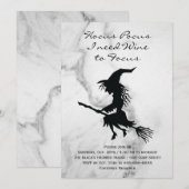 ホーカス・ポーカス魔女ハロウィン・コスチューム・パーティ 招待状 (正面/裏面)