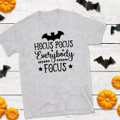 ホーカス ポーカス みんな集中 ハロウィンの先生 Tシャツ