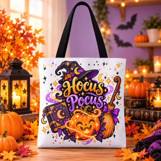 ホーカス ポーカス 魔女 ハロウィン トートバッグ