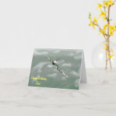 ホーカー台風誕生日カード カード (黄色い花)