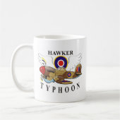 ホーカー台風 コーヒーマグカップ (左)