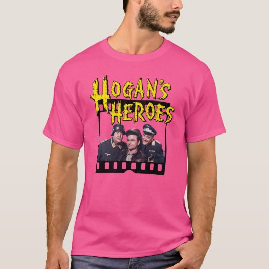 ホーガンの英雄 パパ・シュルツ レトロ Tシャツ (正面)