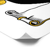 ホーガン家紋 ポスター (角)