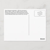 ホーキンズ郡コートハウス – TN，ロガーズビル ポストカード (裏面)