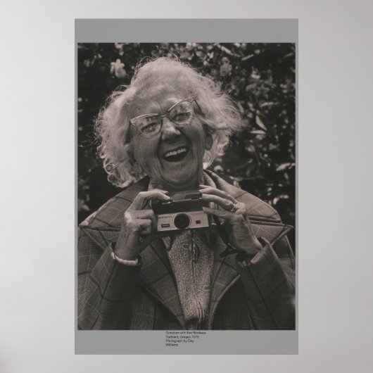 ホーキーと一緒におばあちゃん ポスター (正面)