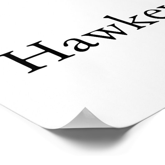 ホーキーズ ポスター (角)