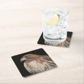 ホークの精神 スクエアペーパーコースター (インサイチュ)