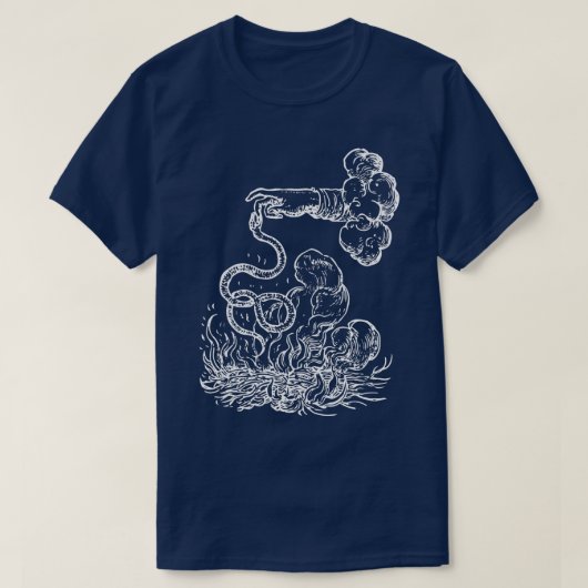 ホークを考案する Tシャツ (デザイン正面)