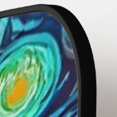 ホーククール星空のナイトアート ピックルボールラケット (左詳細)