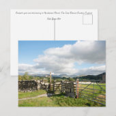 ホークシェッド・クンブリア・イングランド・カード・ポスタープラーク ポストカード (正面/裏面)