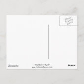 ホークスビル海亀はがき ポストカード (裏面)