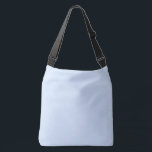 ホークスブルー無地のプレーンカラー クロスボディバッグ<br><div class="desc">ホークスブルーはカラーファミリーのパステルスカイブルーに属している。高輝度で彩度が低い。落ち着き、ソフト魅力的、幅広い色で適切に作業。#d5e7fd</div>