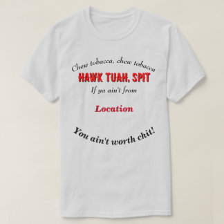 ホークタウパーソナライズされたァカトミング可能な場所LT Tシャツ