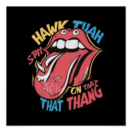 ホークチューアがその感謝に唾を吐く ポスター (正面)