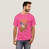 ホークチューアがその音を立てユーモアのあるた Tシャツ (正面フル)