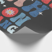 ホークチューアスピットオンザサングルービーアメリカンレトロ ラッピングペーパー (角)