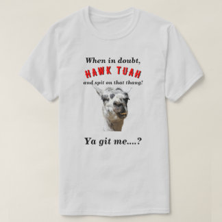 ホークチューピッティングラマノベルティパロディLT Tシャツ