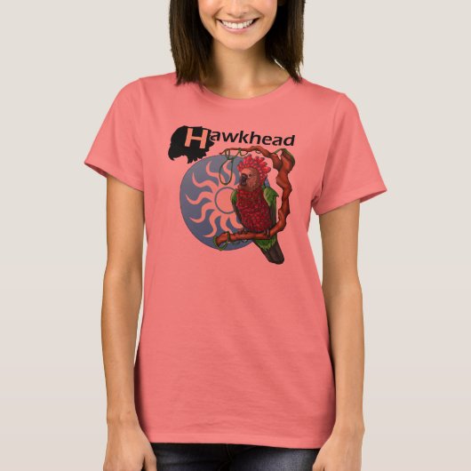 ホークヘッドのオウムTシャツ Tシャツ (正面)