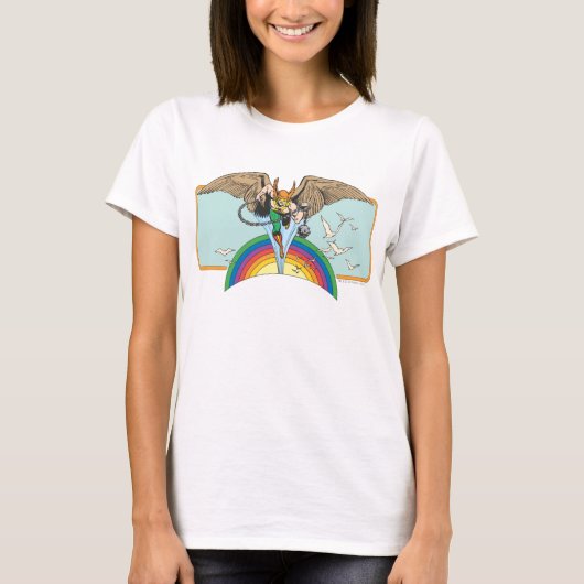 ホークマンが空を飛ぶ Tシャツ (正面)