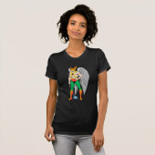 ホークマン立ポーズ Tシャツ (正面フル)