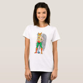 ホークマン立ポーズ Tシャツ (正面フル)