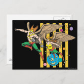 ホークマン&ホークウーマン ポストカード (正面/裏面)