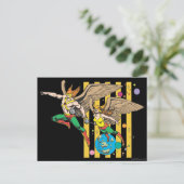 ホークマン&ホークウーマン ポストカード (スタンド正面)