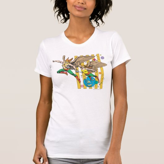 ホークマン&ホークウーマン Tシャツ (正面)