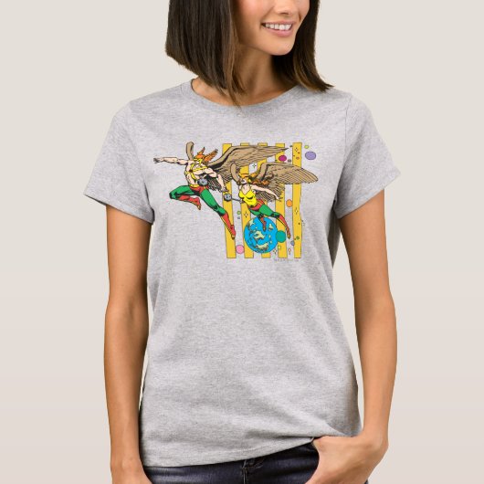 ホークマン&ホークウーマン Tシャツ (正面)